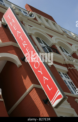 Stadt von Brighton und Hove, England. Historische Klasse II aufgeführten Theatre Royal Brighton New Road. Stockfoto