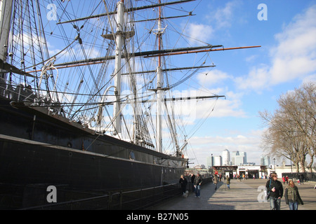 Cutty Sark in Greenwich in London, England Stockfoto