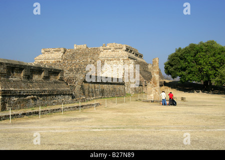 Monte Alban, Oaxaca, Mexiko Stockfoto