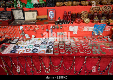 Souvenir-Stall im Ping eine in der Nähe von Guilin-China Stockfoto