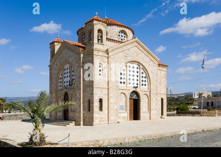Die Kirche von Agios Georgios auf der West-Küste von Zypern Stockfoto