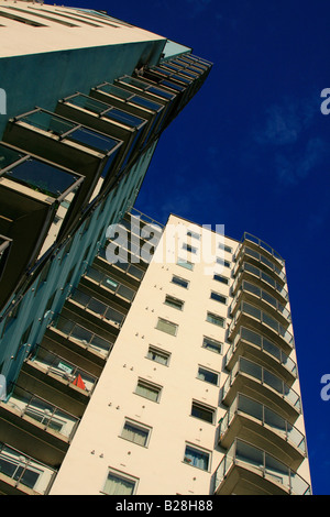 Centreway Ferienwohnungen Hallo-steigen Block Ilford Essex England uk gb Stockfoto