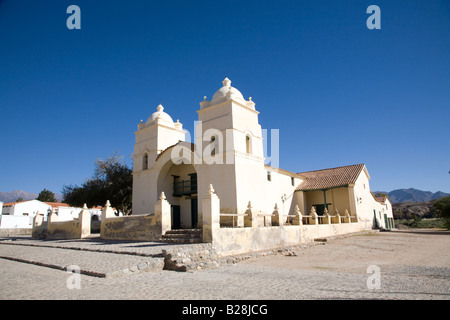 San Pedro de Nolasco, Kirche, Molinos, Provinz Salta, Argentinien Stockfoto