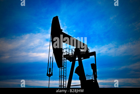 Industriepumpen jack Stockfoto