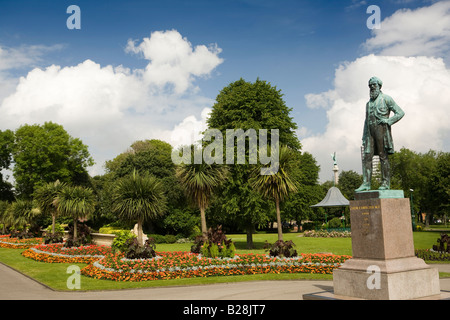 UK-Tyne und tragen Sunderland Mowbray Park John Candlish statue Stockfoto