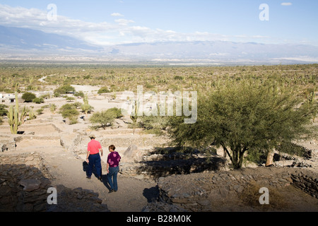 Ruinas de Quilmes, Valles Calchaquies, Argentinien Stockfoto