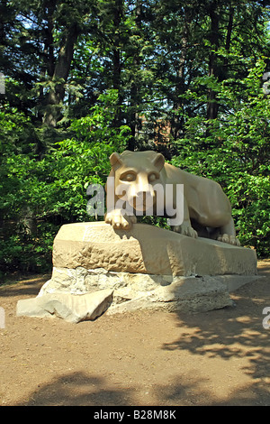 Die Nittany Lion Maskottchen der Penn State University Athletic team Stockfoto