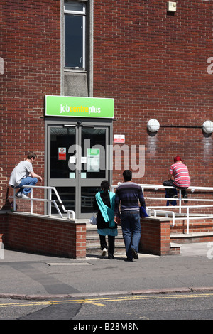 Ein Job Centre Plus in einer Stadt, U.K Stockfoto