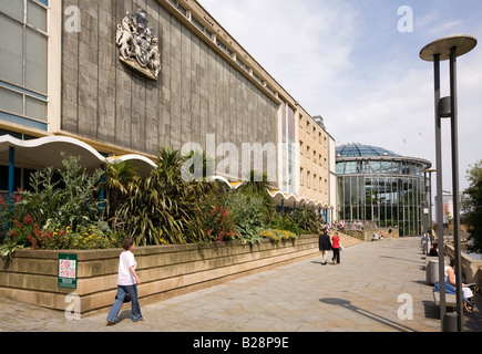 UK-Tyne und Abnutzung Sunderland Mowbray Park Gärten Stadtmuseum und Wintergärten bauen Stockfoto