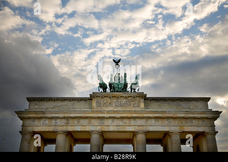 Brandenburger Tor Berlin Deutschland Stockfoto