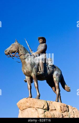 Pferdesport-Denkmal oder Reiterdenkmal in Windhoek Stockfoto