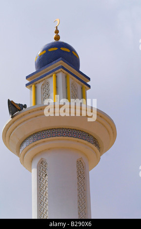Minarett Moschee Ar Rustaq Oman Datum 12 03 2008 Ref ZB917 111153 0011 obligatorische CREDIT Welt Bilder Photoshot Stockfoto