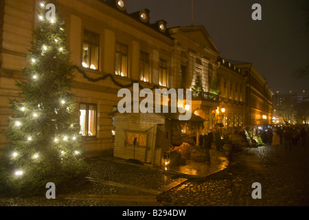 Christmas Market Turku Finnland Datum 11 02 2008 Ref ZB693 110474 0194 obligatorische CREDIT Welt Bilder Photoshot Stockfoto