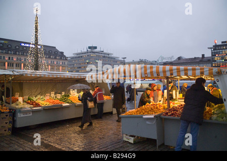 Christmas Market Turku Finnland Datum 22 04 2008 Ref ZB693 112626 0023 obligatorische CREDIT Welt Bilder Photoshot Stockfoto