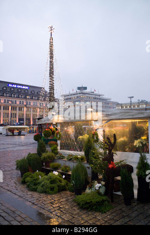 Christmas Market Turku Finnland Datum 22 04 2008 Ref ZB693 112626 0029 obligatorische CREDIT Welt Bilder Photoshot Stockfoto