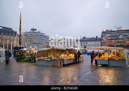 Christmas Market Turku Finnland Datum 22 04 2008 Ref ZB693 112626 0031 obligatorische CREDIT Welt Bilder Photoshot Stockfoto