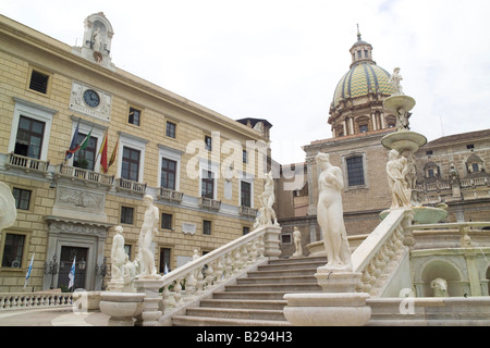 Fontana Pretoria Palermo Sizilien Datum 28 05 2008 Ref ZB693 114318 0009 obligatorische CREDIT Welt Bilder Photoshot Stockfoto