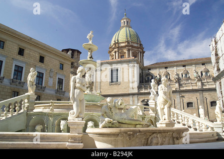 Fontana Pretoria Palermo Sizilien Datum 28 05 2008 Ref ZB693 114318 0041 obligatorische CREDIT Welt Bilder Photoshot Stockfoto