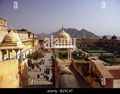 Indien Rajasthan Jaipur Amber Fort Datum 05 06 2008 Ref ZB670 114630 0020 obligatorische CREDIT Welt Bilder Photoshot Stockfoto