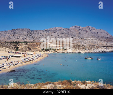 Nr Charaki Rhodos griechische Inseln Stockfoto