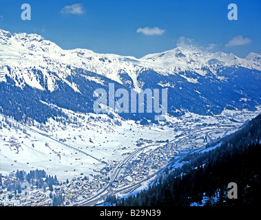 St. Anton Tirol Österreich Ref WP seltsame 3762 obligatorische CREDIT Welt Bilder Photoshot Stockfoto