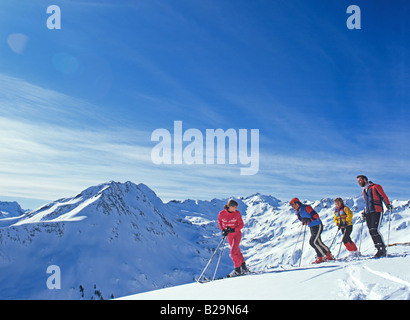 St. Anton Tirol Österreich Ref WP seltsame 3781 obligatorische CREDIT Welt Bilder Photoshot Stockfoto