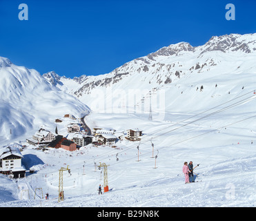 St. Christoph Vorarlberg Österreich Ref WP seltsame 3799 obligatorische CREDIT Welt Bilder Photoshot Stockfoto