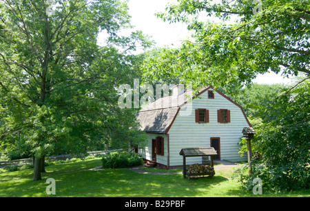 Der Johnson Ferry House, Washington Crossing State Park, New Jersey Stockfoto