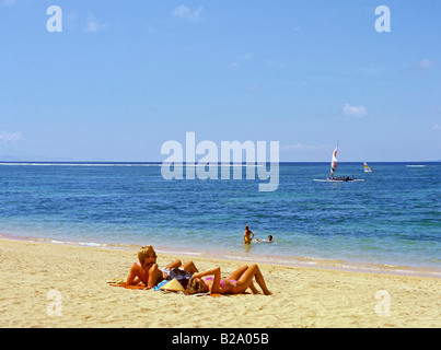 Sanur beach Bali Indonesien Datum 28 03 2008 Ref WP B548 111653 0066 obligatorische CREDIT Welt Bilder Photoshot Stockfoto