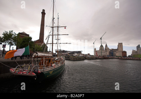 Tall Ships Race 2008, Liverpool, UK Stockfoto