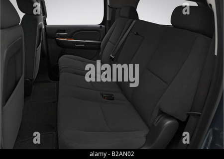 2008 Chevrolet Suburban LT Blau - hintere Sitze Stockfoto