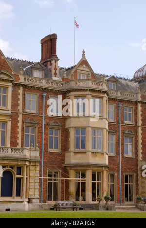 Sandringham House, Sandringham Estate, Sandringham, Norfolk, England, Vereinigtes Königreich (Rückzug von HM The Queen) Stockfoto