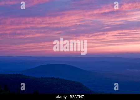 Hudson River Valley Sonnenaufgang New York State Stockfoto