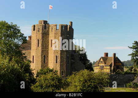 Stokesay Castle, Shropshire, England Stockfoto