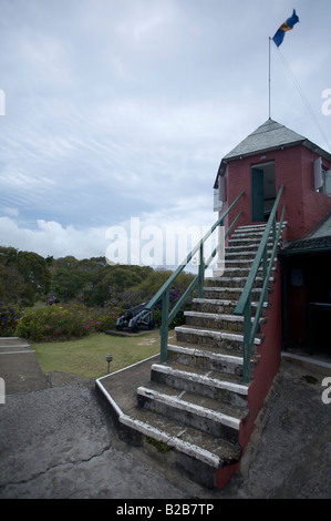 Gun Hill Signal Station, Barbados, "St. Georg" Stockfoto