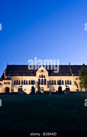 Die Kaiserpfalz in Goslar Deutschland wurde als Residenz für Heinrich III., römisch-deutscher Kaiser ab ca. 1040-1050 n. Chr. gebaut. Stockfoto