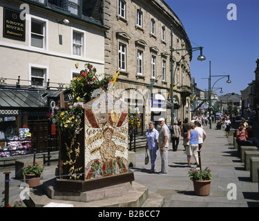 gut kleiden Buxton Peak District Derbyshire England Stockfoto