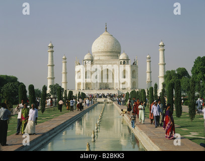 Taj Mahal, Agra Uttar Pradesh, Indien Stockfoto