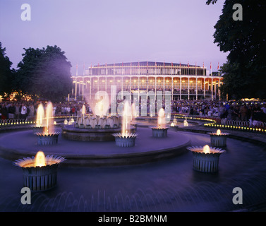 Vergnügungspark Tivoli Kopenhagen Dänemark Stockfoto