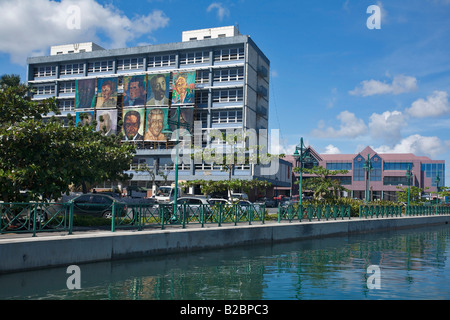 National Heroes Square, Bridgetown, Kapital Stadt von Barbados Stockfoto