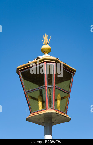 Lampe, Jagdschloss Clemenswerth, erbaut 1737-1747 durch Muensteran Architekt Johann Conrad Schlaun, gebaut von Kurfuerst Clemens Stockfoto