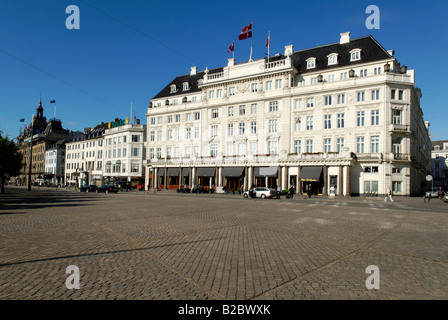 Historische Luxus-Hotel d ' Angleterre, Kongens Nytorv, Kopenhagen, Dänemark, Skandinavien, Europa Stockfoto