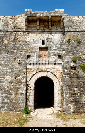 Ali Pasha Festung in Porto Palermo, albanische Riviera, Albanien, Europa Stockfoto