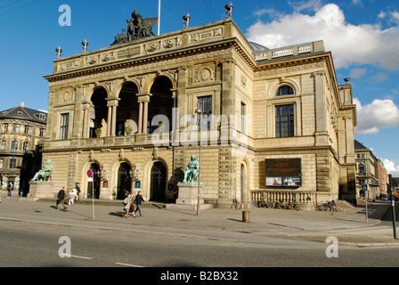 Royal Danish Theatre am Kongens Nytorv, des Königs neue Quadrat, Kopenhagen, Dänemark, Skandinavien, Europa Stockfoto