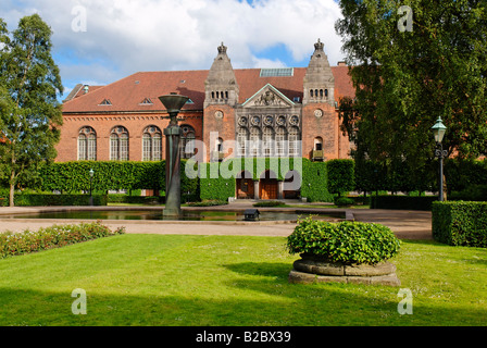 Garten der dänische Königliche Bibliothek, Kopenhagen, Dänemark, Skandinavien, Europa Stockfoto