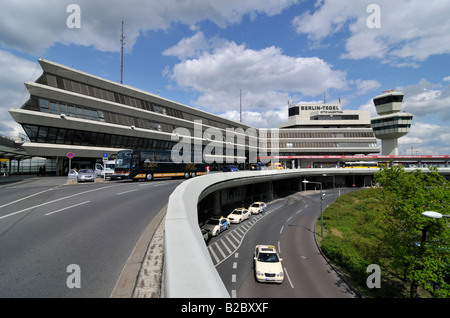 Flughafen Berlin-Tegel Otto Lilienthal International, Berlin, Deutschland, Europa Stockfoto