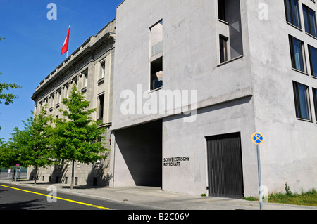 Schweizer Botschaft in Berlin, Deutschland, Europa Stockfoto