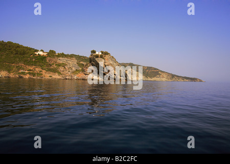 Griechenland Nördlichen Sporaden Skopelos Insel Agios Ioannis Kloster vor der Nordküste Ort für Mamma Mia film Stockfoto