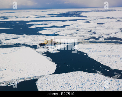 Captain Khlebevnikov Eisbrecher im Rossmeer Packeis, Antarktis Stockfoto