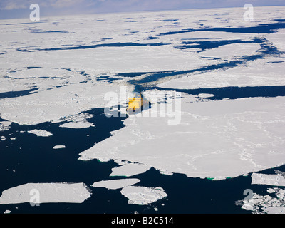 Captain Khlebevnikov Eisbrecher im Rossmeer Packeis, Antarktis Stockfoto